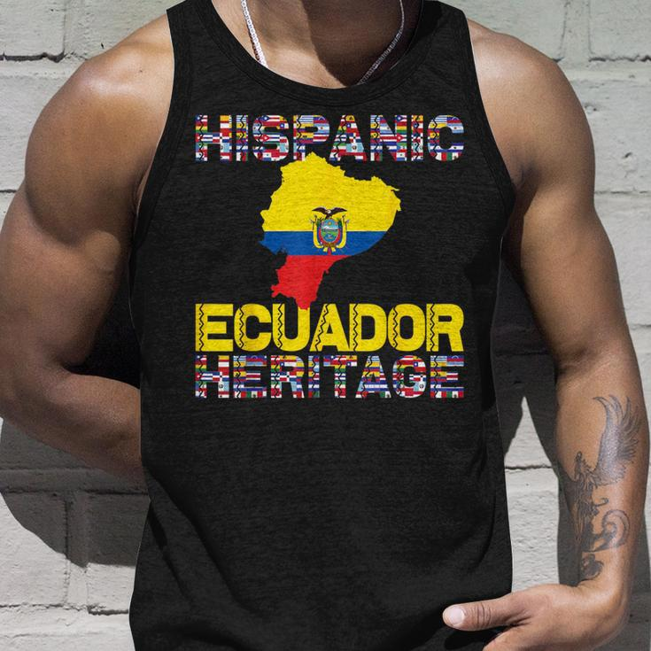 National Hispanic Heritage Month Ecuador Flag Ecuadorian Tank Top Gifts for Him
