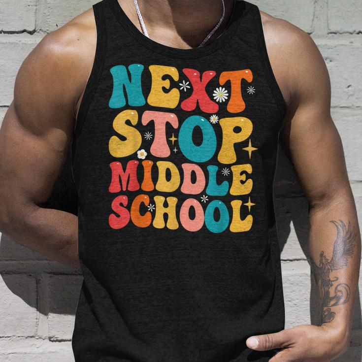 Next Stop Middle School Funny Graduate 5Th Grade Graduation Unisex Tank Top Gifts for Him