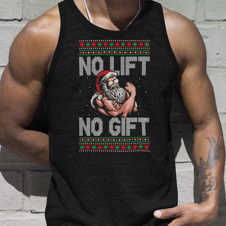 No Lift No Gift Fitness Trainer 2 Unisex Tank Top Gifts for Him