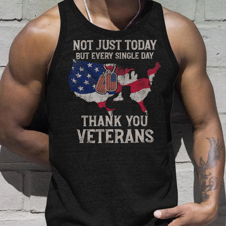 Not Just Today But Every Single Day Thank You Veterans 283 Unisex Tank Top Gifts for Him
