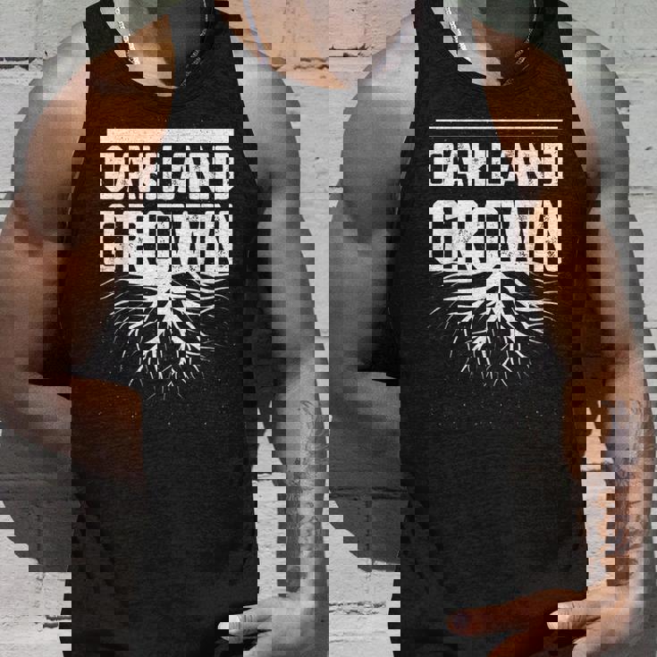 Oakland Grown Resident Local Pride Hometown California Tank Top Gifts for Him