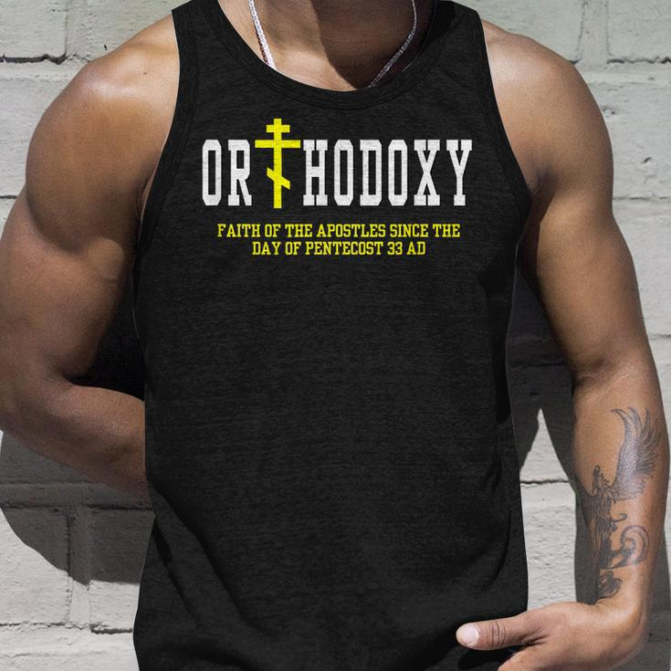 Orthodoxy Faith Of The Apostles Since The Day Of Pentecost Unisex Tank Top Gifts for Him