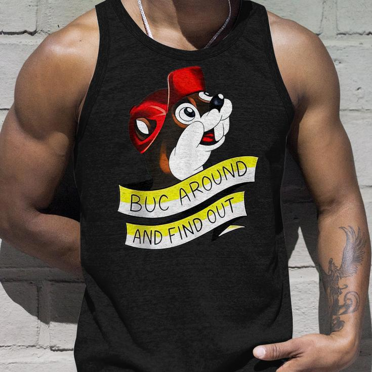 Otter Buc Around And Find Out Unisex Tank Top Gifts for Him