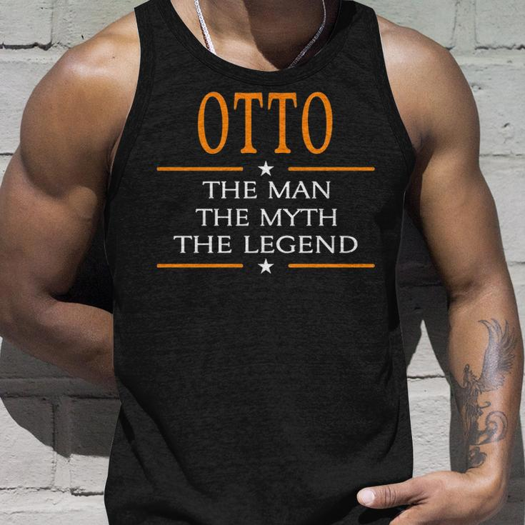 Otto Name Gift Otto The Man The Myth The Legend Unisex Tank Top Gifts for Him