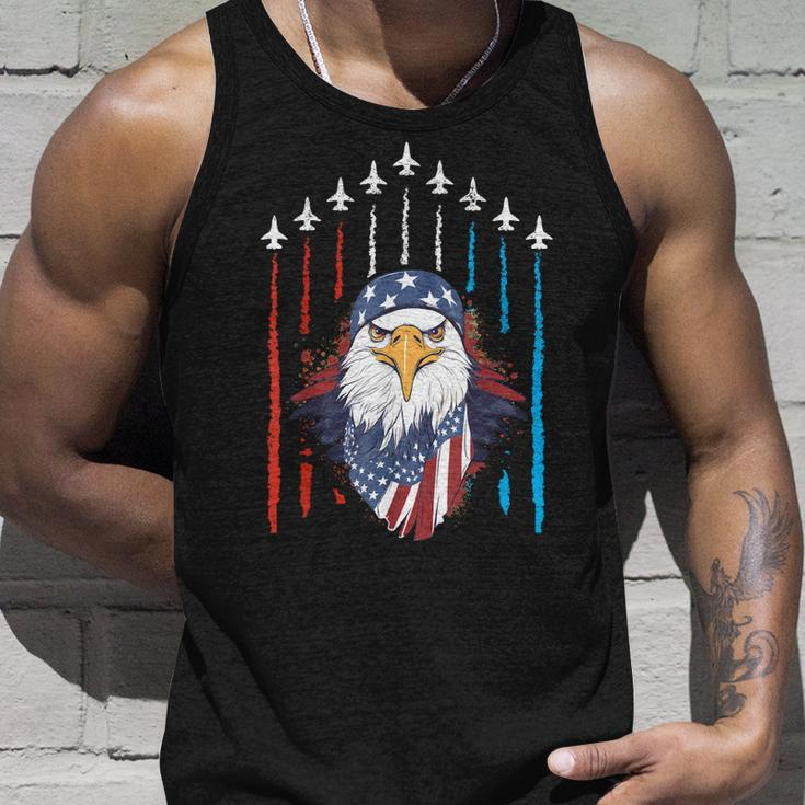 Patriotic Eagle July 4Th Of July Fourth July American Flag Unisex Tank Top Gifts for Him