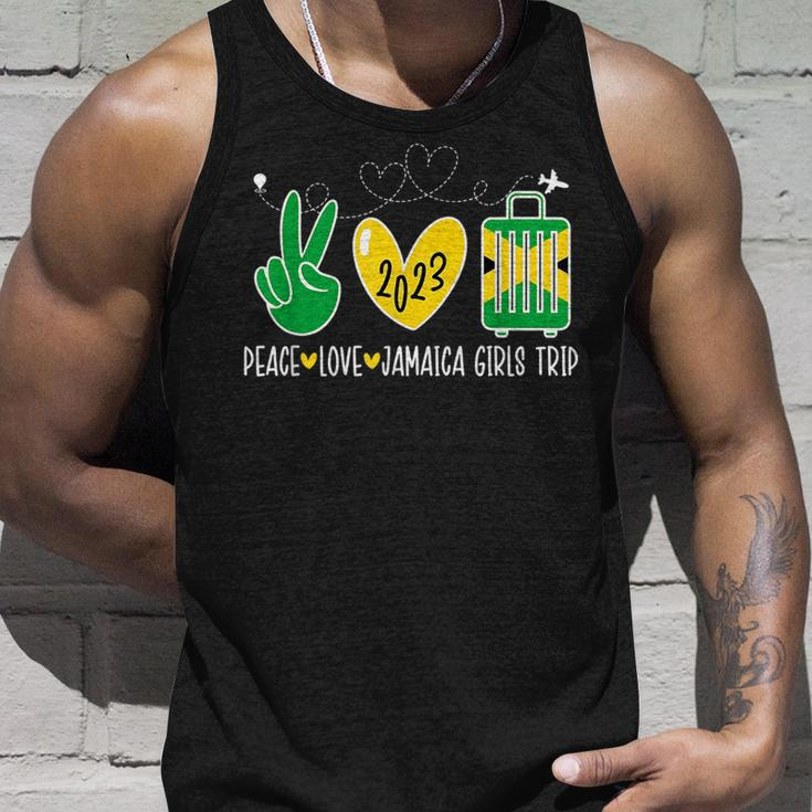 Peace Love Jamaica Girls Trip 2023 Vacation Jamaica Travel Unisex Tank Top Gifts for Him