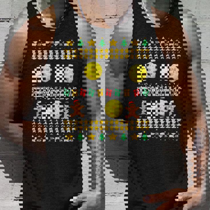 Pickleball Ugly Christmas Sweater Holiday Tank Top Gifts for Him