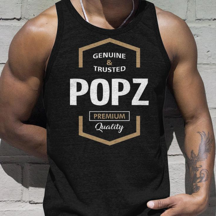 Popz Grandpa Gift Genuine Trusted Popz Quality Unisex Tank Top Gifts for Him