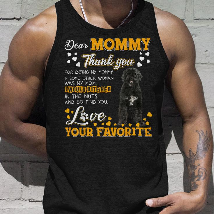 Portuguese Water Dog Dear Mommy Thank You For Being My Mommy Unisex Tank Top Gifts for Him