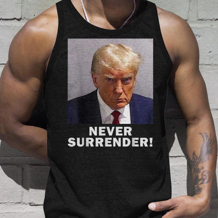 President Legend Trump 2024 Hot Never Surrender Tank Top Gifts for Him