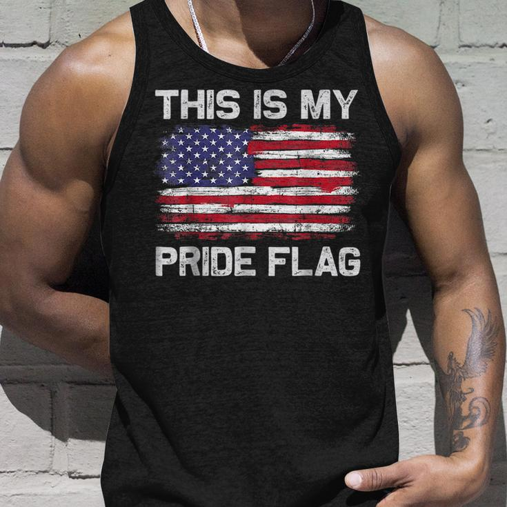This Is My Pride Flag Usa American 4Th Of July Patriotic Patriotic Tank Top Gifts for Him