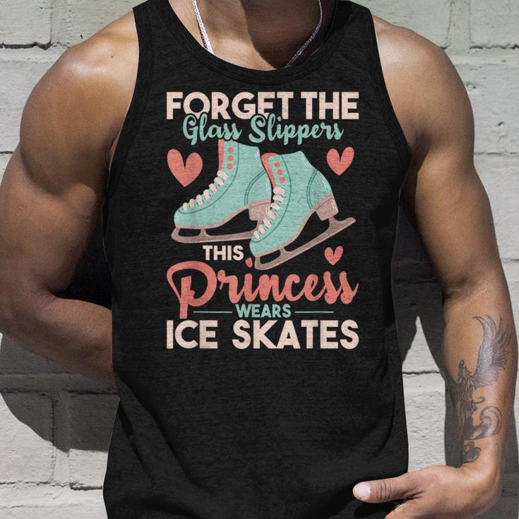 This Princess Wears Ice Skates Figure Ice Skating Tank Top Gifts for Him