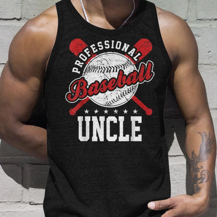 Professional Baseball Uncle Team Sport Unisex Tank Top Gifts for Him