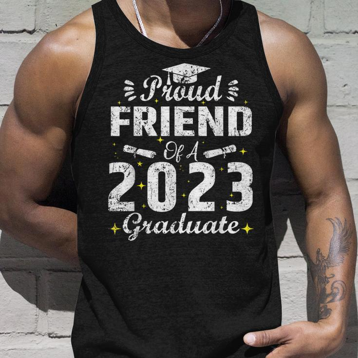 Proud Friend Of A Class Of 2023 Graduate Graduation Senior Unisex Tank Top Gifts for Him