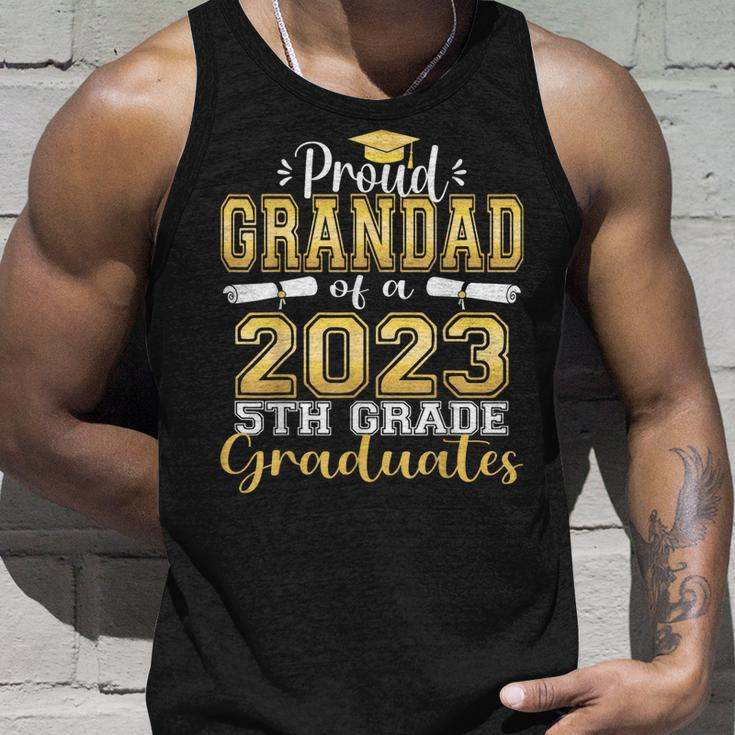 Proud Grandad Of 5Th Grade Graduate 2023 Family Graduation Unisex Tank Top Gifts for Him
