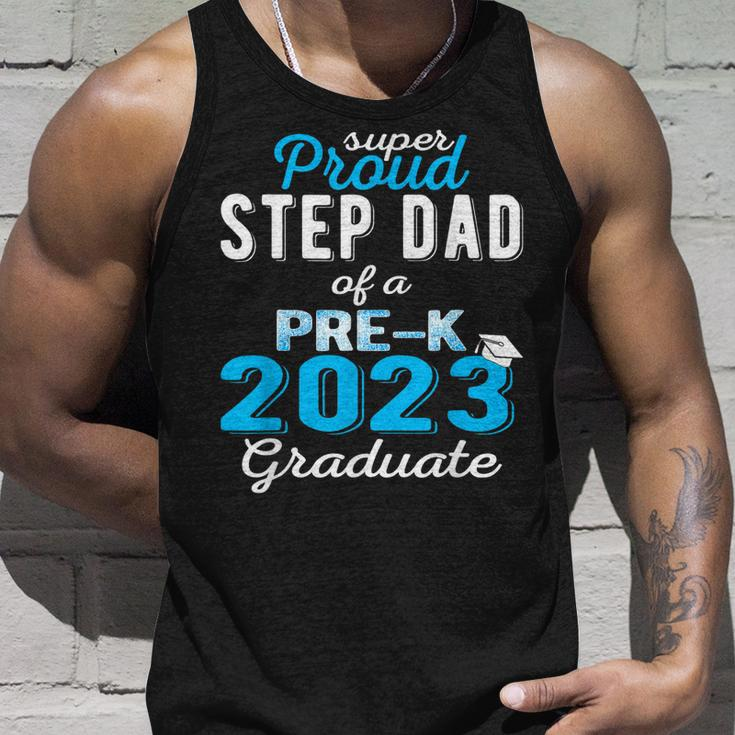 Proud Step Dad Of Pre K School Graduate 2023 Graduation Step Tank Top Gifts for Him