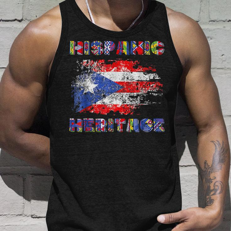 Puerto Rico Hispanic Heritage Month Idea Tank Top Gifts for Him