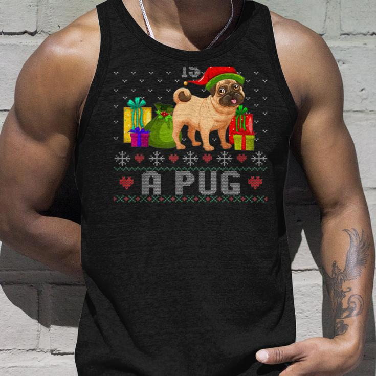 Pug Dog Ugly Christmas Sweaters Tank Top Gifts for Him