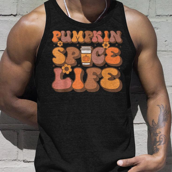 Pumpkin Spice Life Cool Autumn Drink Favorite Novelty Item Tank Top Gifts for Him