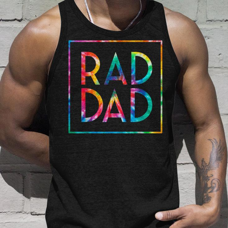 Rad Dad Tie Dye Dad Jokes Funny Father’S Day 2022 Men Unisex Tank Top Gifts for Him