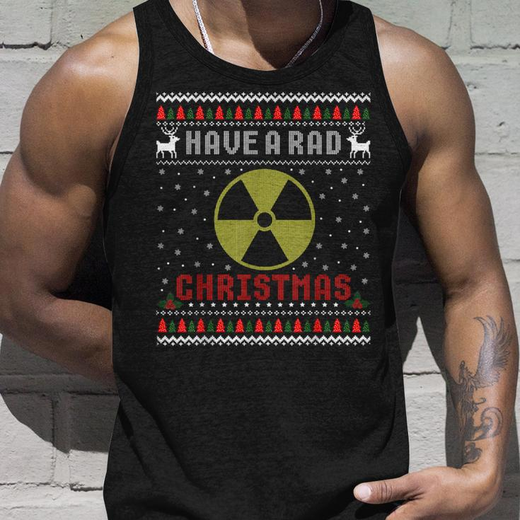 Radiologist Have A Rad Christmas Radiology Ugly Sweater Tank Top Gifts for Him
