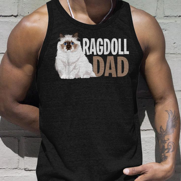 Ragdoll Cat Dad Funny Cat Owner Lovers Unisex Tank Top Gifts for Him