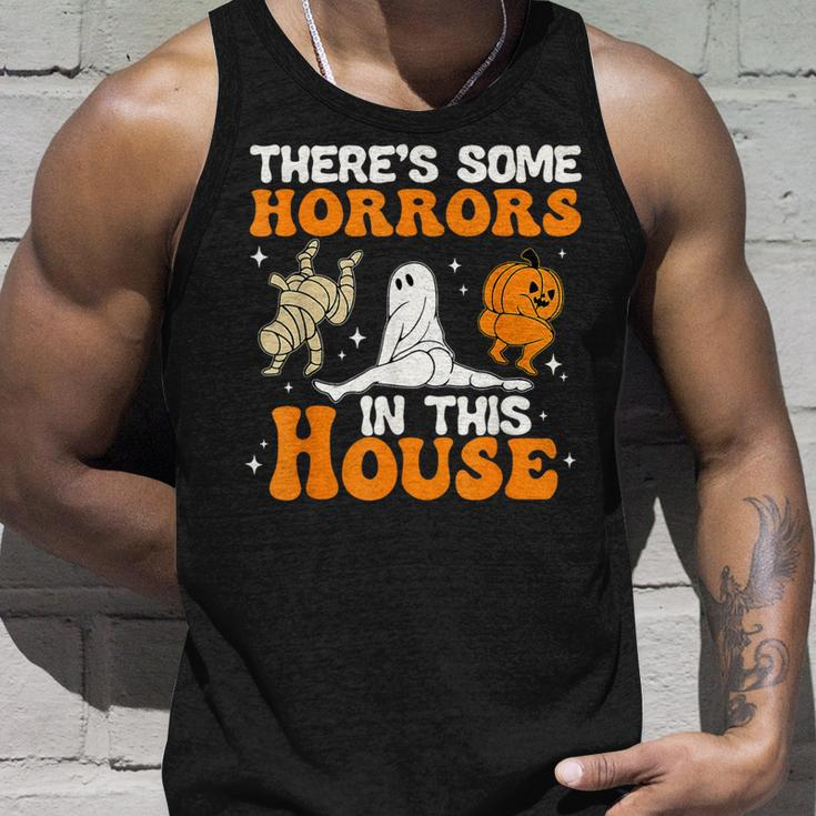 There's Some Horrors In This Halloween House Humor Tank Top Gifts for Him