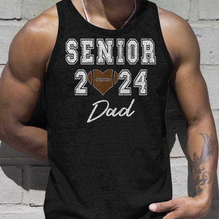 Retro Matching Family Football Class Of 2024 Dad Unisex Tank Top Gifts for Him