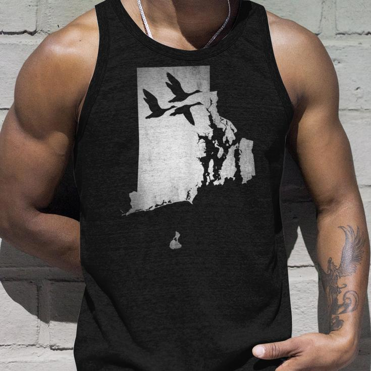 Rhode Island Goose Hunting Unisex Tank Top Gifts for Him