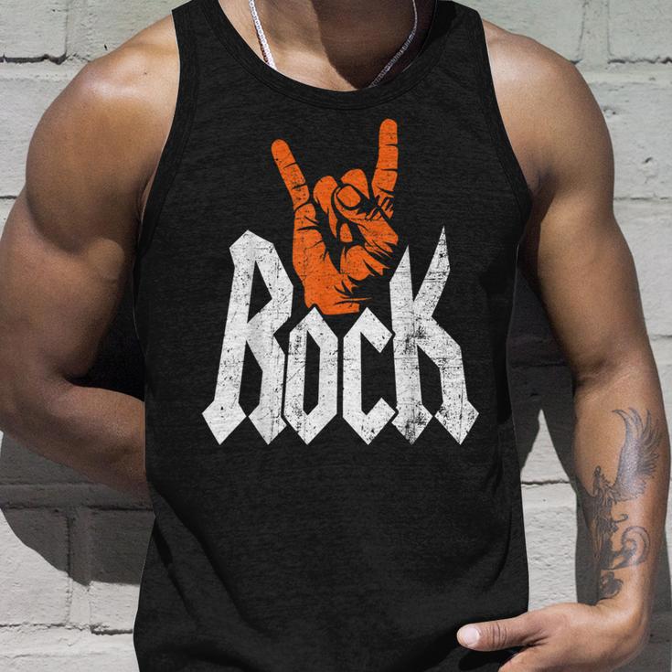 Rock And Roll Rock Music Rock Music Lover Tank Top Gifts for Him