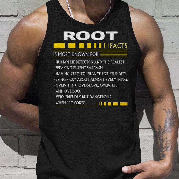 Root Name Gift Root Facts Unisex Tank Top Gifts for Him