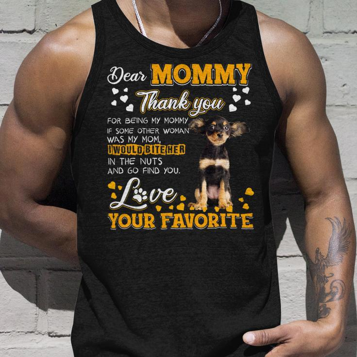 Russkiy Toy Dear Mommy Thank You For Being My Mommy Unisex Tank Top Gifts for Him