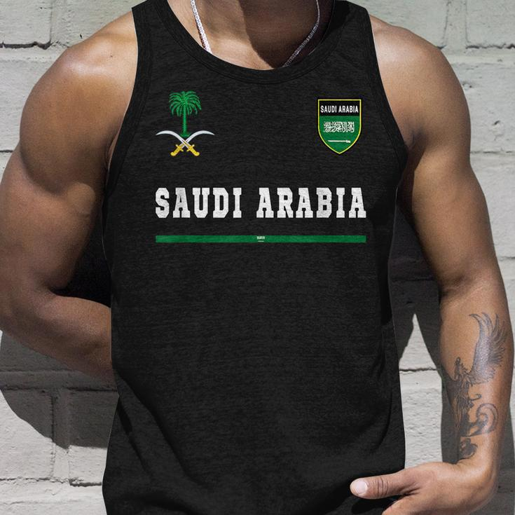 Saudi Arabia SportSoccer Jersey Flag Football Unisex Tank Top Gifts for Him
