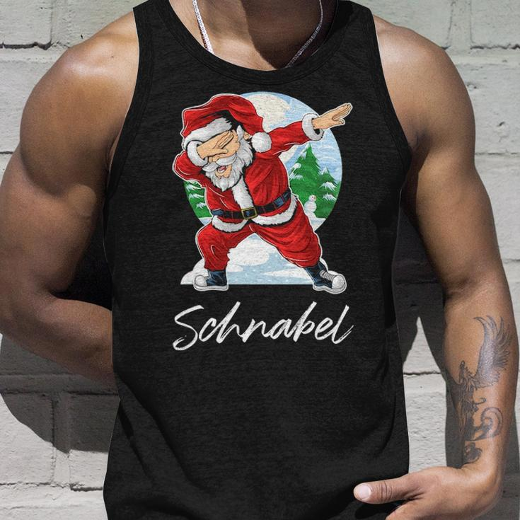 Schnabel Name Gift Santa Schnabel Unisex Tank Top Gifts for Him