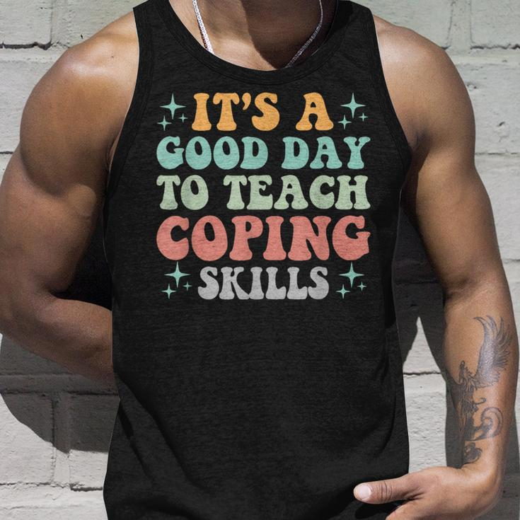 School Counselor It's A Good Day To Teach Coping Skills Tank Top Gifts for Him