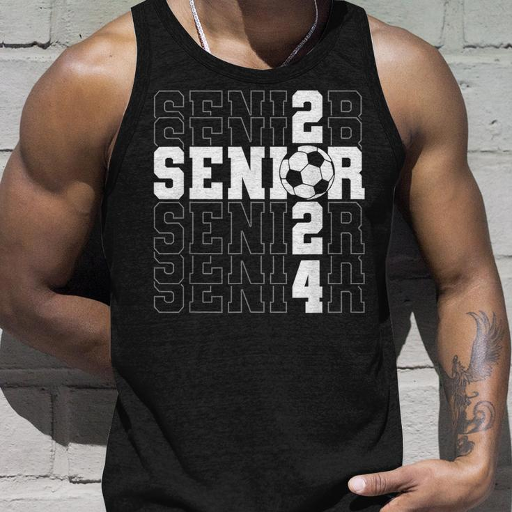 Senior 2024 Soccer Player Class Of 2024 Senior Graduation Tank Top Gifts for Him