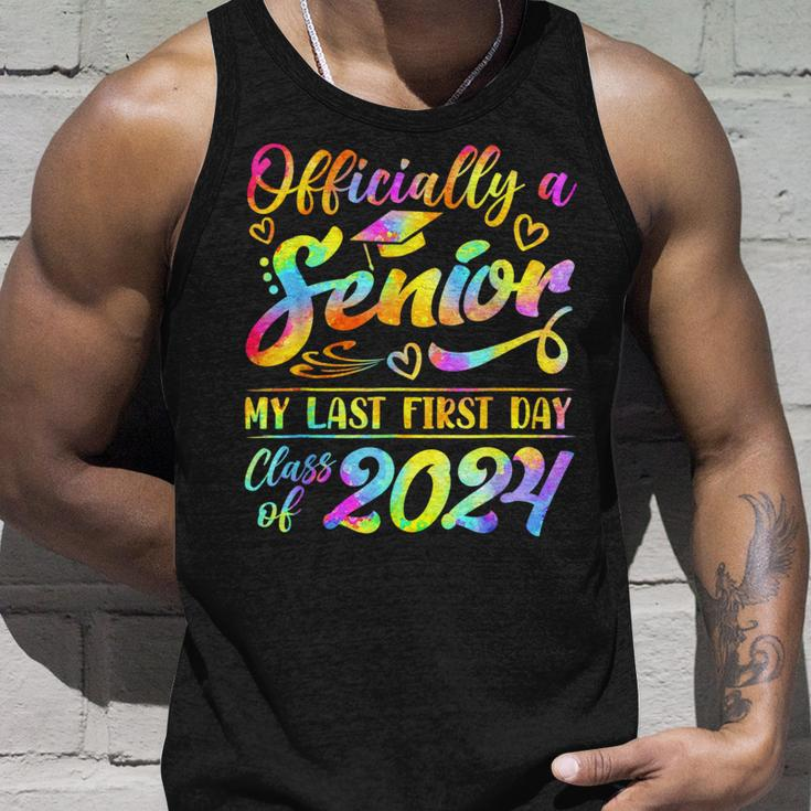 Senior Year 2024 Graduation Class Of 2024 My Last First Day Tank Top Gifts for Him
