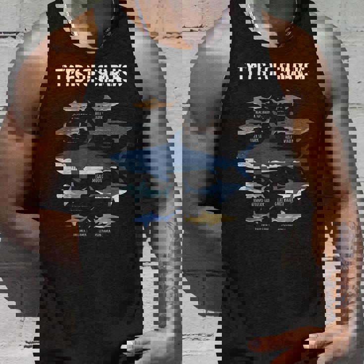 Shark Lover Types Of Sharks Kinds Of Sharks Shark Tank Top Gifts for Him