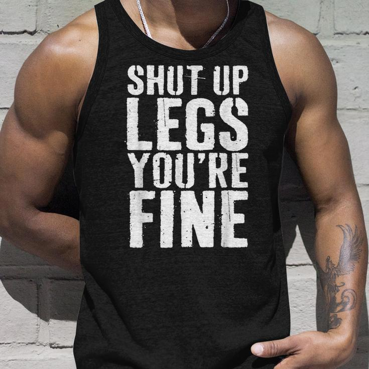 Shut Up Legs Youre Fine Cardio Runner Gift Unisex Tank Top Gifts for Him