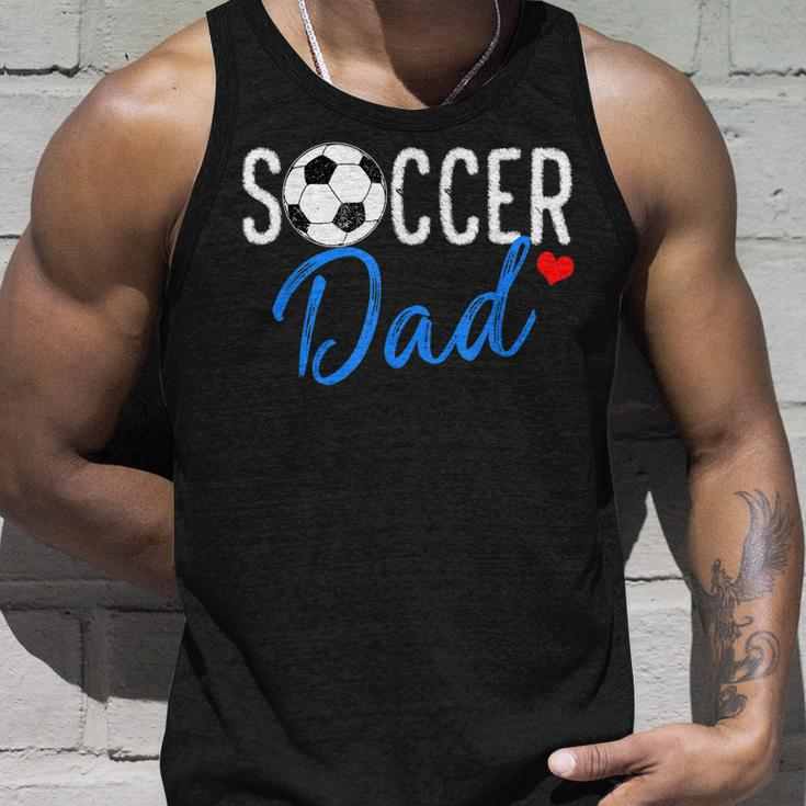 Soccer Dad Funny Sports Dad Fathers Day Unisex Tank Top Gifts for Him