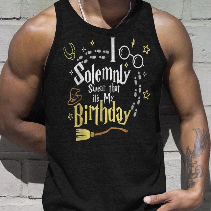 I Solemnly-Swear That It S My-Birthday- Tank Top Gifts for Him