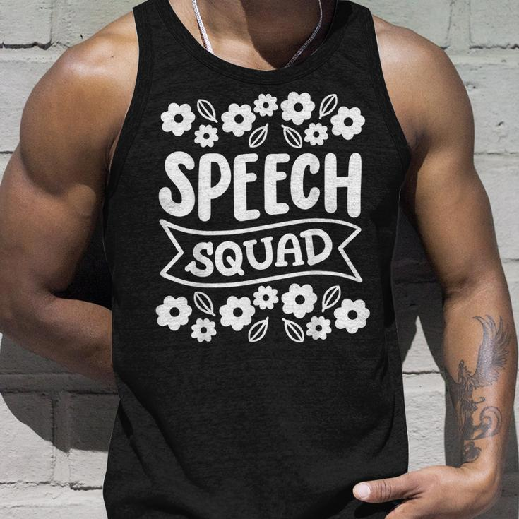 Speech Therapy Therapist Speech Language Pathologist Tank Top Gifts for Him