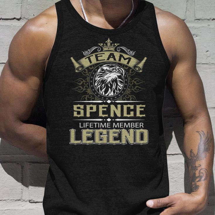 Spence Name Gift Team Spence Lifetime Member Legend Unisex Tank Top Gifts for Him