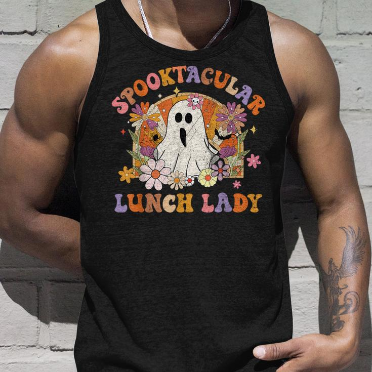 Spooktacular Lunch Lady Happy Halloween Spooky Matching Tank Top Gifts for Him