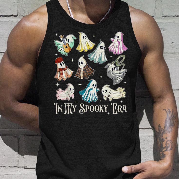 In My Spooky Era Music Lover Cute Ghost Halloween Costume Tank Top Gifts for Him