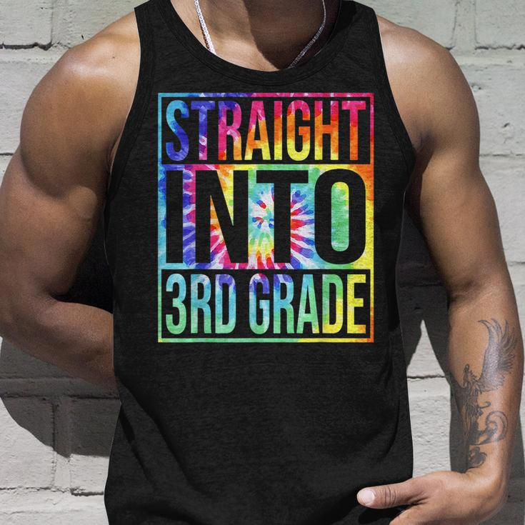 Straight Into 3Rd Grade First Day Of School Back To School Unisex Tank Top Gifts for Him