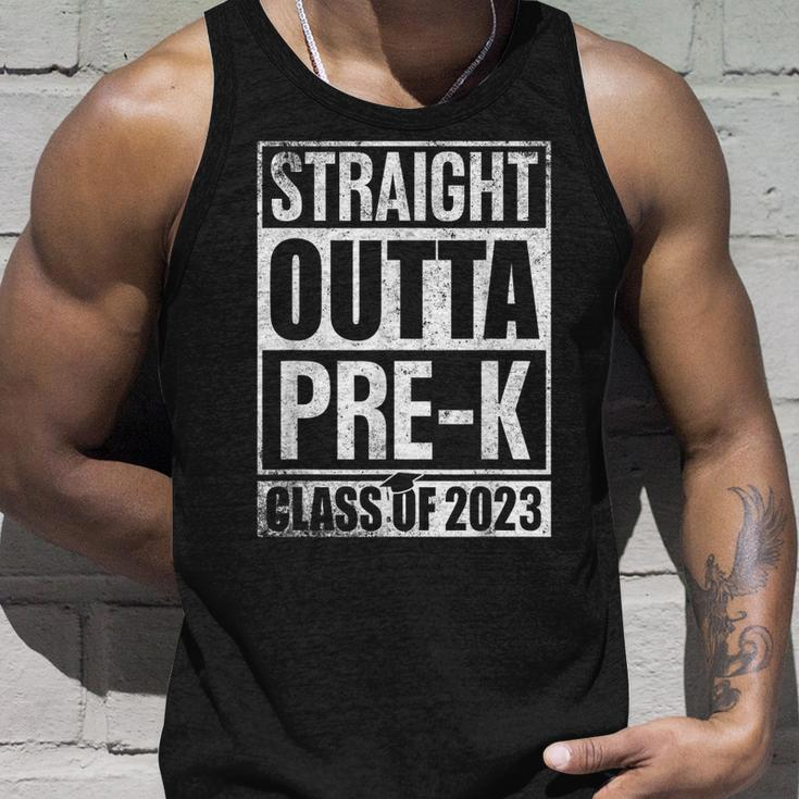 Straight Outta Prek Class Of 2023 Graduate Graduation Unisex Tank Top Gifts for Him