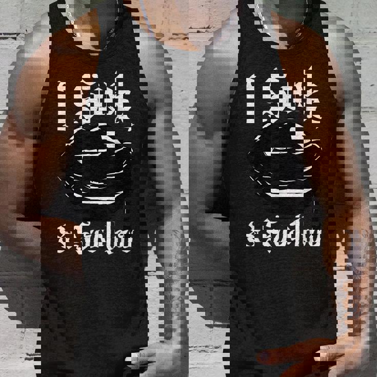 I Suck And Swallow Sexy Vampire Fangs Halloween Costume Halloween Costume Tank Top Gifts for Him