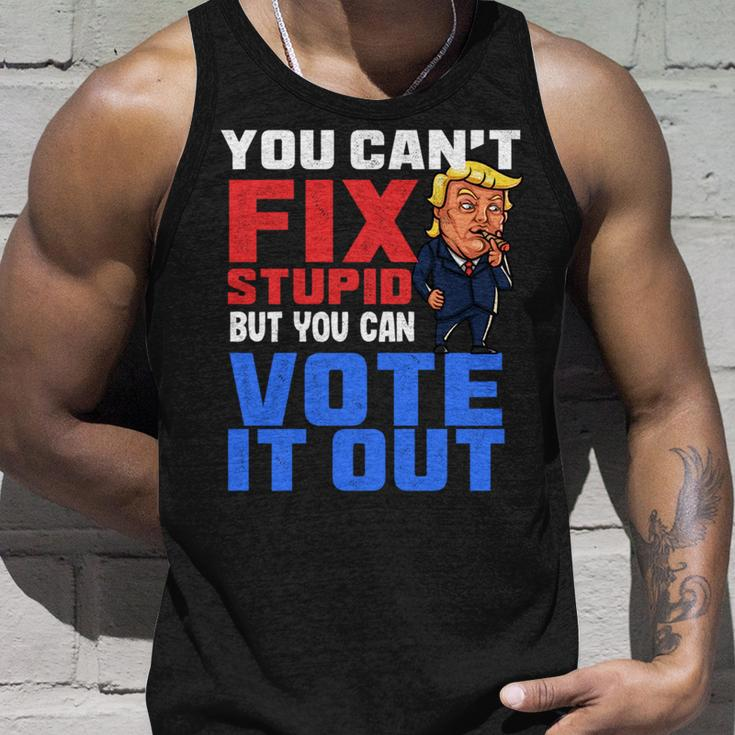 You CanFix Stupid But You Can Vote It Outanti Trump IT Tank Top Gifts for Him