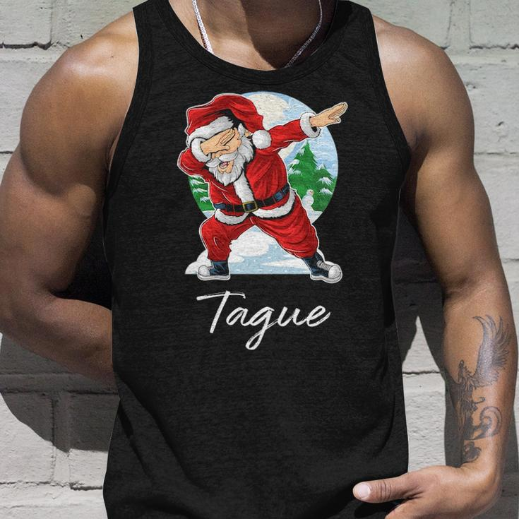 Tague Name Gift Santa Tague Unisex Tank Top Gifts for Him